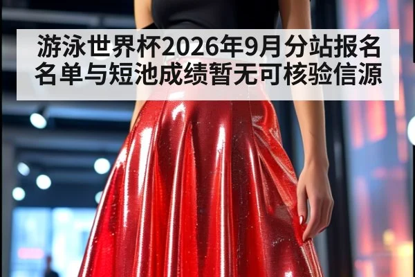 游泳世界杯2026年9月分站报名名单与短池成绩暂无可核验信源