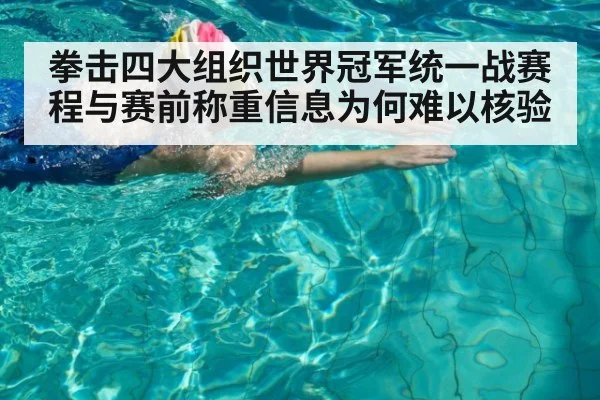 拳击四大组织世界冠军统一战赛程与赛前称重信息为何难以核验